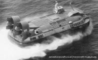 Vosper-Thornycroft VT2 in service -   (The <a href='http://www.hovercraft-museum.org/' target='_blank'>Hovercraft Museum Trust</a>).